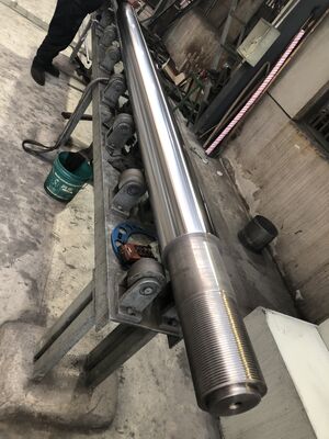 خرید میله‌های پیستون سفارشی ممتاز (فولاد CK45) با لایه کروم ۰.۰۲-۰.۰۳ میلی‌متر تولید آنلاین